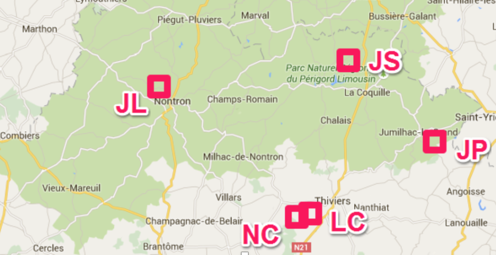 Google Map of France 