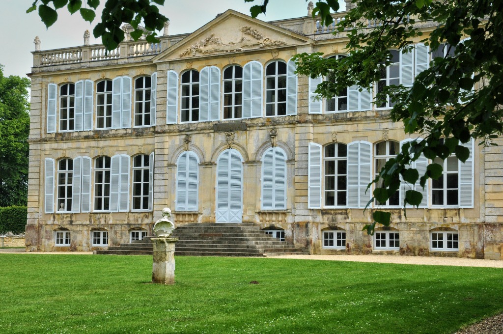 Chateau de Canon Garden, Normandy, France