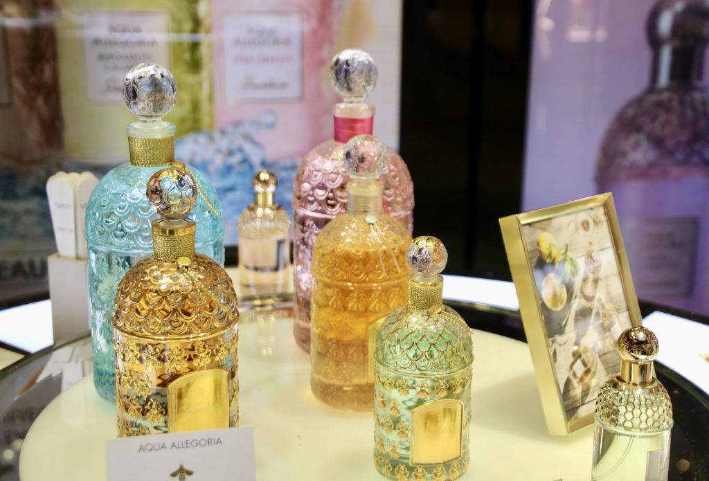 Perfume bottles, Galeries Lafayette