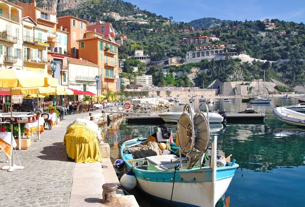 Villefranche-sur-Mer on the French Riviera