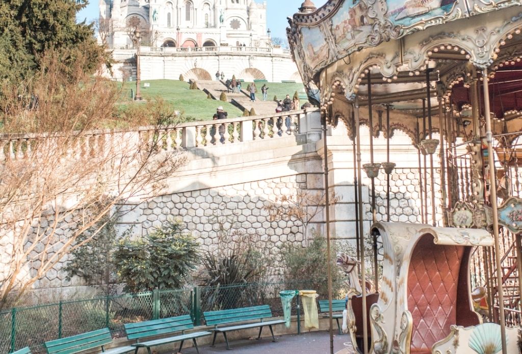 Sacre Coeur Carousel Paris