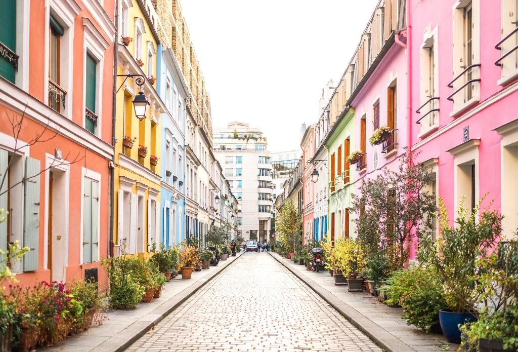 Rue Crémieux Paris The Most Colourful Street of Paris