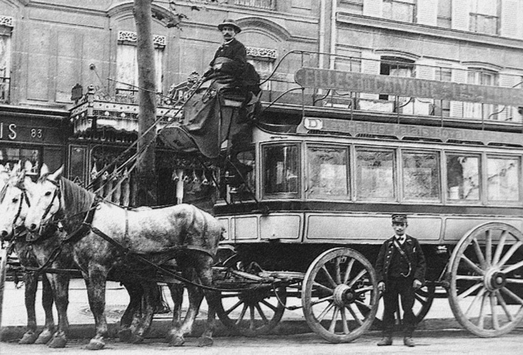 Historical photos of Paris