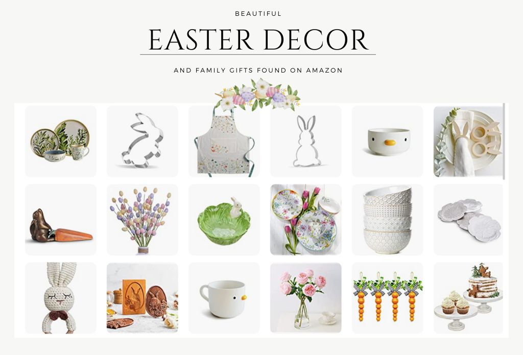 Easter Decor and Family Gift Ideas