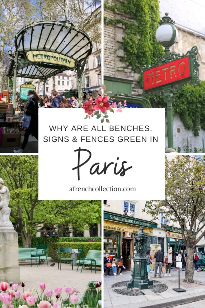 Paris benches