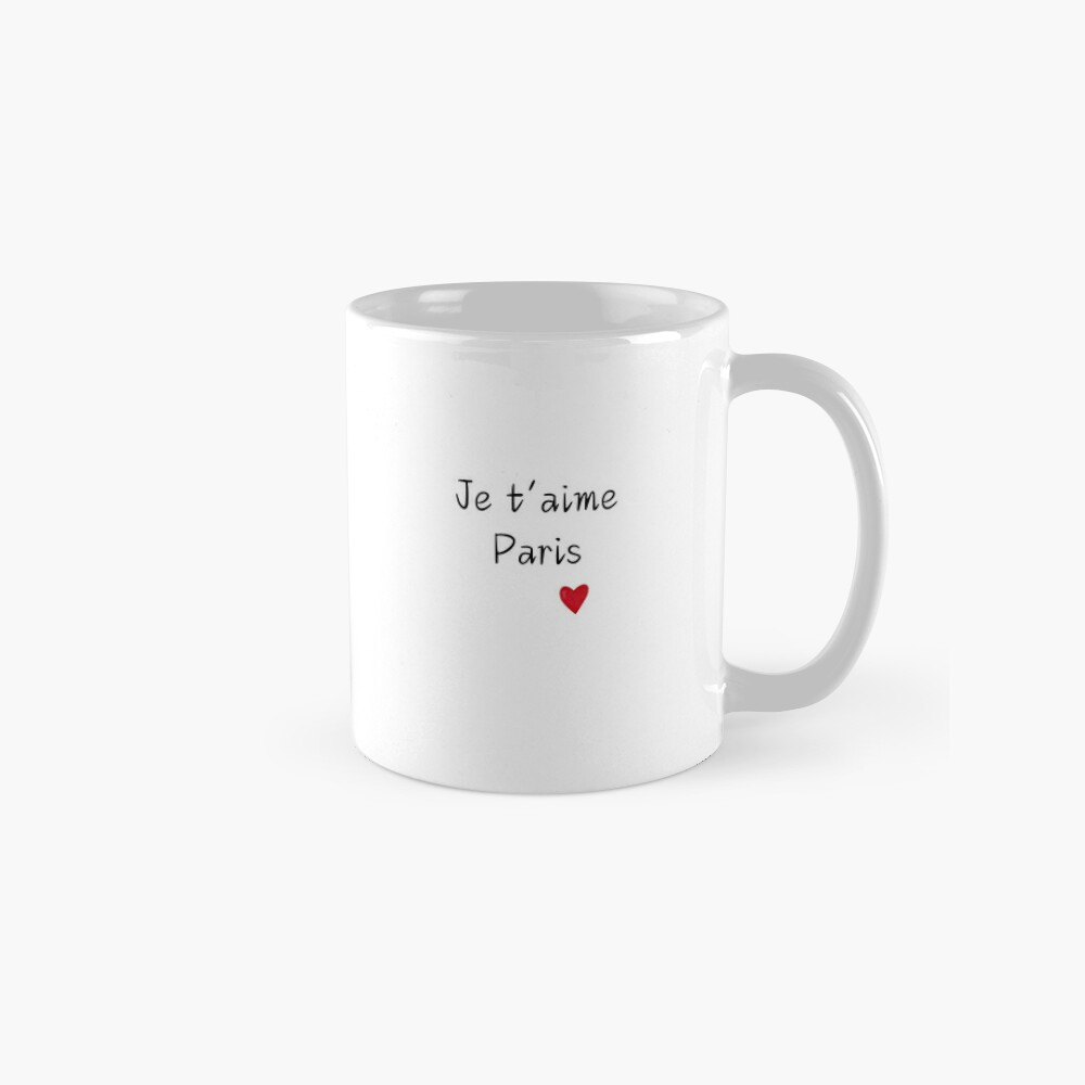 Je t'aime Paris mug