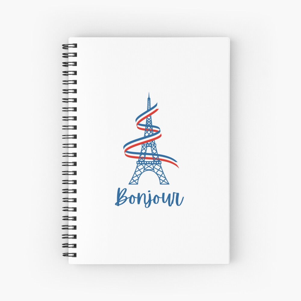 Bonjour Paris notebook